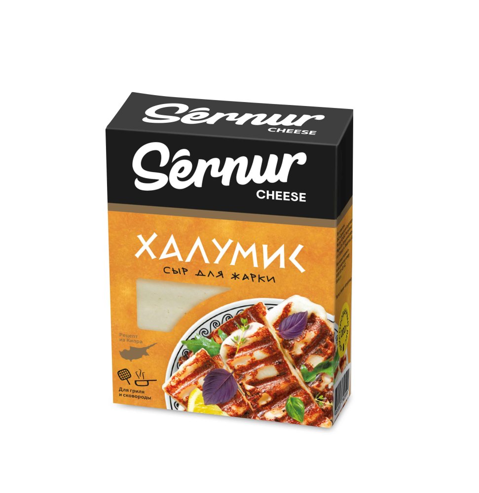 Сыр Халумис 50% Сернурский СЗ 200 г