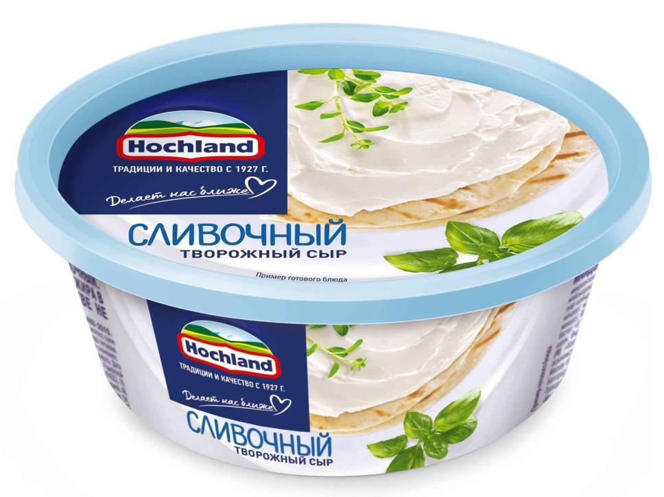 Сыр творожный Hochland сливочный 140 г
