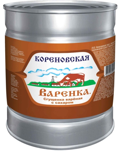 Продукт с змж Сгущенка вареная КМКК 3,7 кг