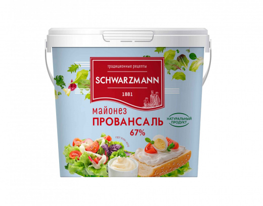 Майонез Провансаль 67% 10 л ГОСТ SCHWARZMANN